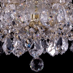 Подвесная люстра Bohemia Ivele Crystal 1413 1413/10/165/G/Leafs в Салехарде - salekhard.mebel24.online | фото 3