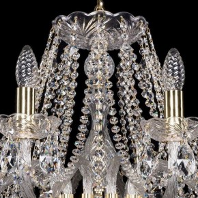 Подвесная люстра Bohemia Ivele Crystal 1413 1413/12/360/G в Салехарде - salekhard.mebel24.online | фото 4
