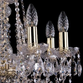 Подвесная люстра Bohemia Ivele Crystal 1413 1413/8/165/G/Tube в Салехарде - salekhard.mebel24.online | фото 2