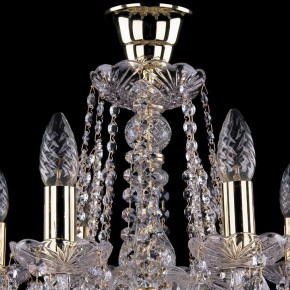 Подвесная люстра Bohemia Ivele Crystal 1413 1413/8/165/G/Tube в Салехарде - salekhard.mebel24.online | фото 4