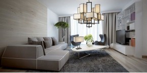 Подвесная люстра Divinare Porta 5933/01 LM-8 в Салехарде - salekhard.mebel24.online | фото 4