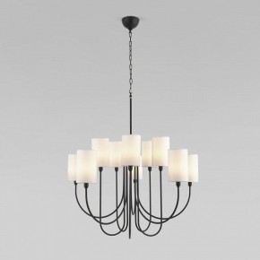 Подвесная люстра Eurosvet Abbey 60164/10 черный в Салехарде - salekhard.mebel24.online | фото 2
