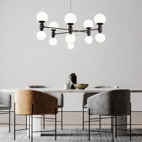 Подвесная люстра Eurosvet Bubble 30182 черный в Салехарде - salekhard.mebel24.online | фото 3