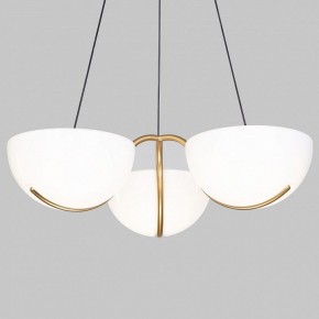 Подвесная люстра Eurosvet Emisfero 50083/3 LED золото в Салехарде - salekhard.mebel24.online | фото