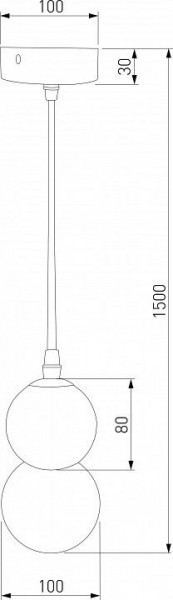 Подвесная люстра Eurosvet Polar 50250/1 LED серый в Салехарде - salekhard.mebel24.online | фото 3