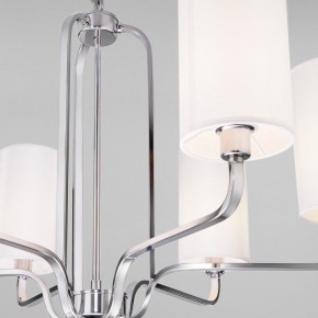Подвесная люстра Eurosvet Purezza 60128/6 хром в Салехарде - salekhard.mebel24.online | фото 5