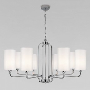Подвесная люстра Eurosvet Purezza 60128/8 хром в Салехарде - salekhard.mebel24.online | фото 3