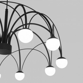 Подвесная люстра Eurosvet Ragno 90034/10 LED черный в Салехарде - salekhard.mebel24.online | фото 6