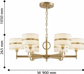 Подвесная люстра Favourite Mateo 2634-8P в Салехарде - salekhard.mebel24.online | фото 8