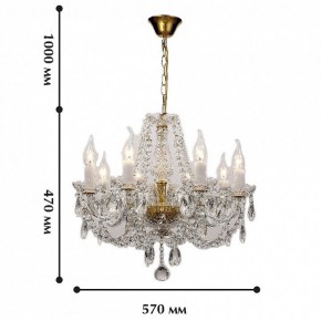 Подвесная люстра Favourite Simone 1736-8P в Салехарде - salekhard.mebel24.online | фото 2