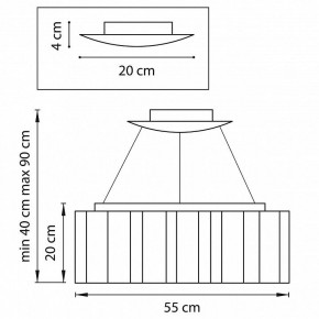 Подвесная люстра Lightstar Nubi 802163 в Салехарде - salekhard.mebel24.online | фото 3