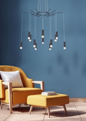 Подвесная люстра Maytoni Davida MOD035PL-12B в Салехарде - salekhard.mebel24.online | фото 4