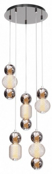 Подвесная люстра Maytoni Drop MOD273PL-L80CH3K в Салехарде - salekhard.mebel24.online | фото