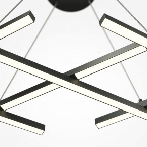 Подвесная люстра Maytoni Halo MOD244PL-L50BK в Салехарде - salekhard.mebel24.online | фото 3