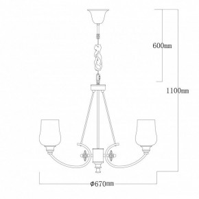 Подвесная люстра MW-Light Палермо 27 386017706 в Салехарде - salekhard.mebel24.online | фото 9