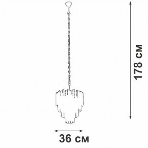 Подвесная люстра Vitaluce V58470 V58470-8/5 в Салехарде - salekhard.mebel24.online | фото 4
