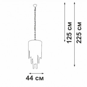 Подвесная люстра Vitaluce V5885 V5885-9/7 в Салехарде - salekhard.mebel24.online | фото 3