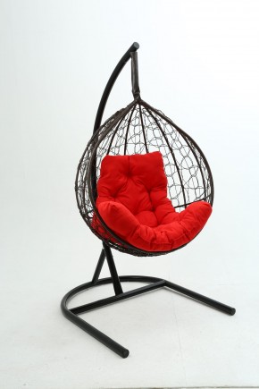 Подвесное кресло Бароло (коричневый/красный) в Салехарде - salekhard.mebel24.online | фото