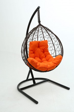 Подвесное кресло Бароло (коричневый/оранжевый) в Салехарде - salekhard.mebel24.online | фото