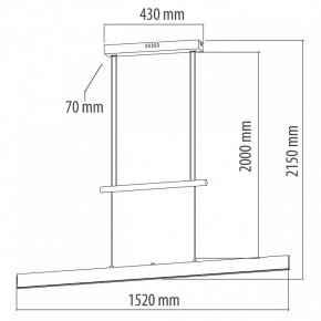 Подвесной светильник DeMarkt Ральф 7 675013603 в Салехарде - salekhard.mebel24.online | фото 9