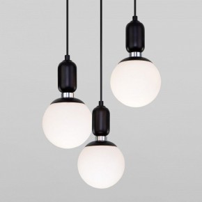 Подвесной светильник Eurosvet Bubble 50151/3 черный в Салехарде - salekhard.mebel24.online | фото 3