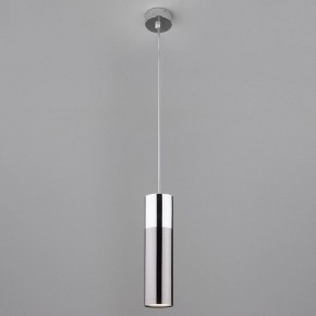 Подвесной светильник Eurosvet Double Topper 50135/1 LED хром/черный жемчуг в Салехарде - salekhard.mebel24.online | фото 3