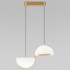 Подвесной светильник Eurosvet Emisfero 50083/2 LED золото в Салехарде - salekhard.mebel24.online | фото