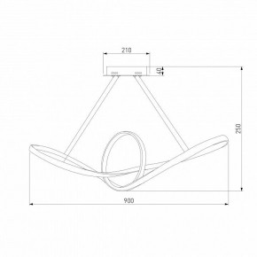 Подвесной светильник Eurosvet Kink 90174/1 сатин-никель в Салехарде - salekhard.mebel24.online | фото 6