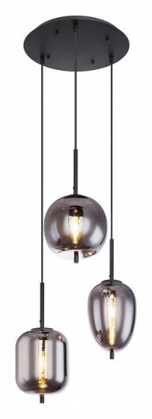 Подвесной светильник Globo Blacky 15345-3 в Салехарде - salekhard.mebel24.online | фото
