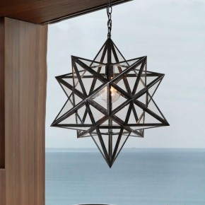 Подвесной светильник Imperiumloft Black Star Clear Glass 101314-26 в Салехарде - salekhard.mebel24.online | фото
