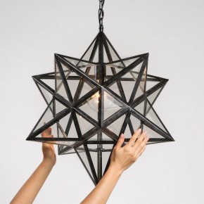 Подвесной светильник Imperiumloft Black Star Clear Glass 101314-26 в Салехарде - salekhard.mebel24.online | фото 2