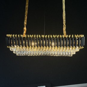 Подвесной светильник Imperiumloft Empire Black Rectangular Chandelier Crystal 40.2893 в Салехарде - salekhard.mebel24.online | фото 2