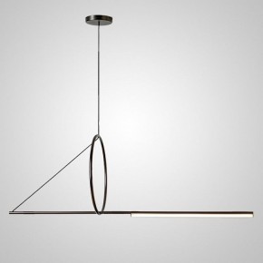 Подвесной светильник Imperiumloft Suspension Cercle Et Trait – Graphite Satine 40.1282-0 в Салехарде - salekhard.mebel24.online | фото 2
