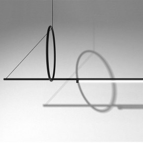 Подвесной светильник Imperiumloft Suspension Cercle Et Trait – Graphite Satine 40.1282-0 в Салехарде - salekhard.mebel24.online | фото 3