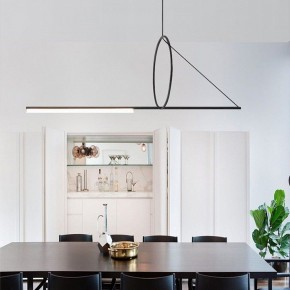 Подвесной светильник Imperiumloft Suspension Cercle Et Trait – Graphite Satine 40.1282-0 в Салехарде - salekhard.mebel24.online | фото 7