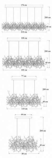 Подвесной светильник Imperiumloft Tezani Argent 40.2060-4 в Салехарде - salekhard.mebel24.online | фото 2