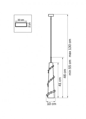 Подвесной светильник Lightstar Petalo 804310 в Салехарде - salekhard.mebel24.online | фото 4