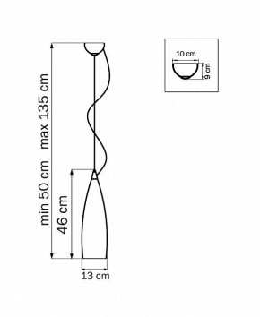 Подвесной светильник Lightstar Volare 804010 в Салехарде - salekhard.mebel24.online | фото 4