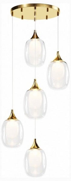 Подвесной светильник Maytoni Aura MOD016PL-05BS в Салехарде - salekhard.mebel24.online | фото