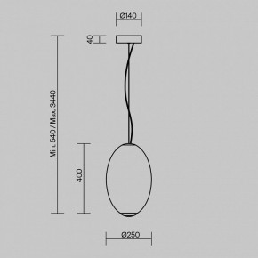 Подвесной светильник Maytoni Bruma MOD397PL-L19CH3K в Салехарде - salekhard.mebel24.online | фото 6