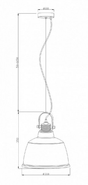Подвесной светильник Maytoni Irving T163PL-01C в Салехарде - salekhard.mebel24.online | фото 5