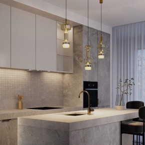 Подвесной светильник Maytoni Level MOD253PL-L18BS3K3 в Салехарде - salekhard.mebel24.online | фото 3