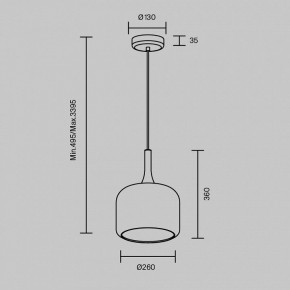 Подвесной светильник Maytoni Spirito MOD286PL-L18W3K в Салехарде - salekhard.mebel24.online | фото 9