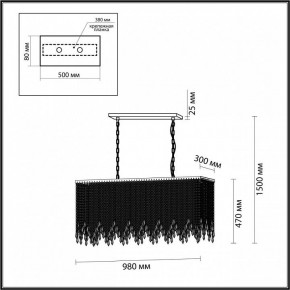Подвесной светильник Odeon Light Chokka 5028/9A в Салехарде - salekhard.mebel24.online | фото 5