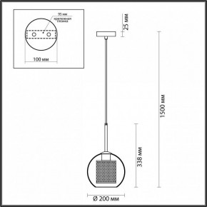 Подвесной светильник Odeon Light Clocky 4939/1 в Салехарде - salekhard.mebel24.online | фото 4