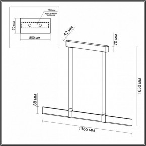 Подвесной светильник Odeon Light Vincent 6630/36L в Салехарде - salekhard.mebel24.online | фото 5