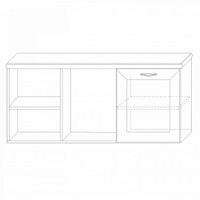 Полка навесная 4 Сиена в Салехарде - salekhard.mebel24.online | фото 3