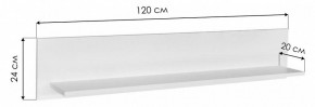 Полка навесная Бэль 10.107 в Салехарде - salekhard.mebel24.online | фото 5