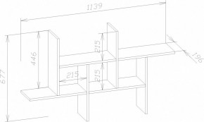 Полка навесная ПК-6 в Салехарде - salekhard.mebel24.online | фото 4