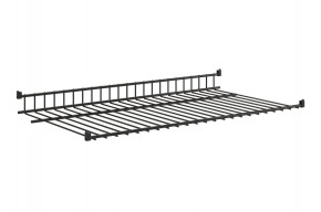 Полка сотовая L695 (черный муар) в Салехарде - salekhard.mebel24.online | фото